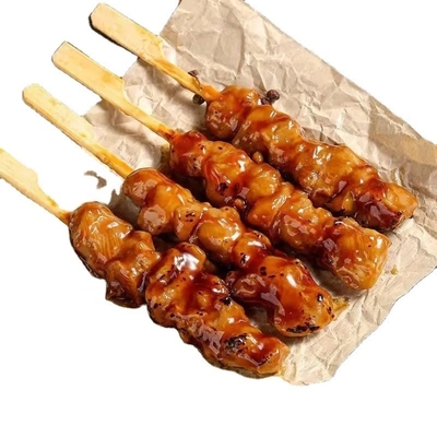 Yakitori de frango grelhado de peso baixo em sal, 1 kg, para barracas de comida de rua japonesas