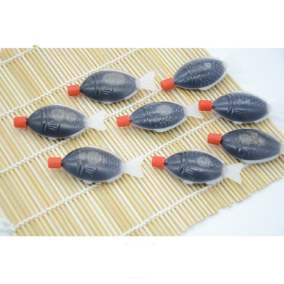 100% Pureza Molho de soja escuro Mini Sushi Saquete de forma de peixe OEM 2.6ml 4ml 8ml 15ml 200ml