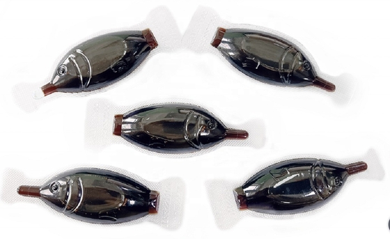 100% Pureza Molho de soja escuro Mini Sushi Saquete de forma de peixe OEM 2.6ml 4ml 8ml 15ml 200ml