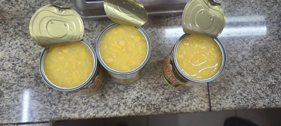 130 g 425 g 850 g de milho doce em conserva para vapor simples e conveniente