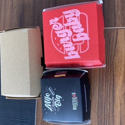 Caixa de Papel de Sushi Bento à prova de vazamento de Hamburgo 17*10,3*3,6cm com bandejas de Sushi