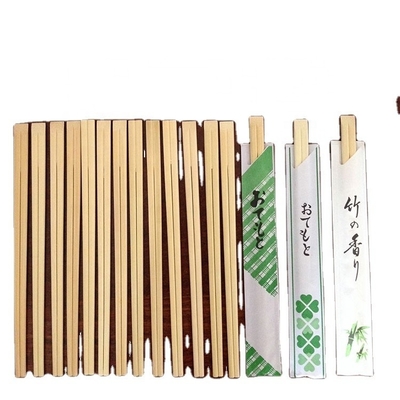 Bandeiras de bambu descartáveis personalizadas com superfície lisa e durável