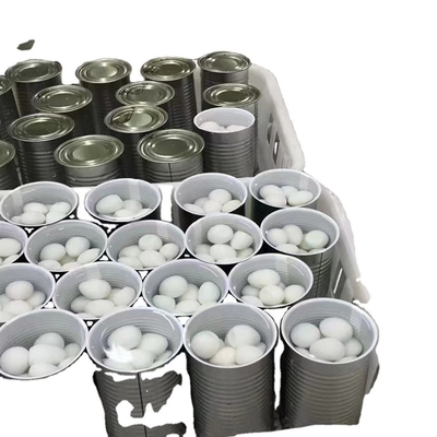 Ovos de mesa frescos com alto teor de proteínas Castanho e Branco Cozinhados 425g Em lata Ovos de codorna salgados