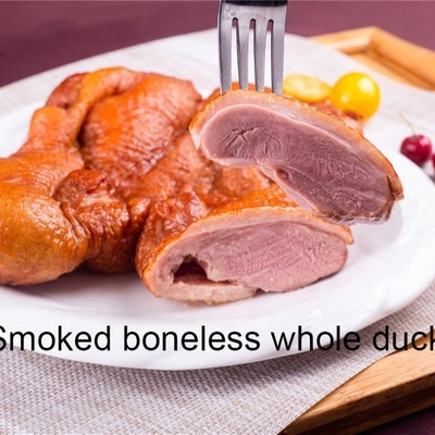 10 kg/tm Carne de pato fumada O ingrediente essencial do peito de pato congelado em fatias
