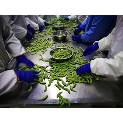 Grãos de Edamame congelados a granel Tipo de armazenamento 10 kg de peso congelados