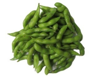 Certificado IQF Edamame congelado a vapor grau A para lanches rápidos e fáceis
