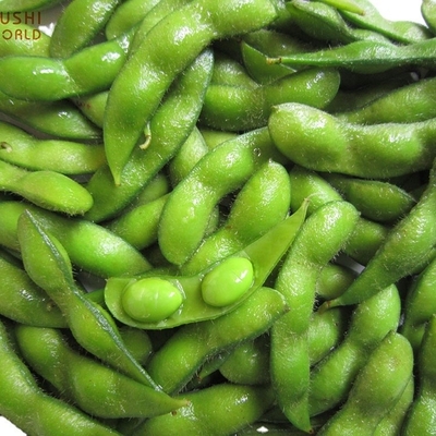 Certificado IQF Edamame congelado a vapor grau A para lanches rápidos e fáceis