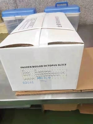 Polvo congelado em fatias TAKO I.Q.F. de Fujian delicioso e conveniente