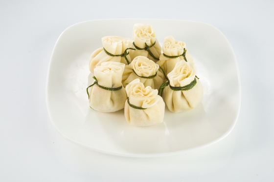 Tipo de armazenamento Frango vegetal halal congelado Shumai Samosa Pão de SHANDONG