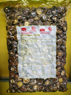 Cogumelos a granel Champignon Shiitake Cabeça para cogumelos Shiitake secos