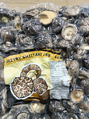 Cogumelos a granel Champignon Shiitake Cabeça para cogumelos Shiitake secos