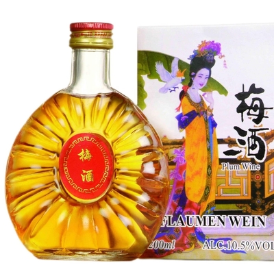 Vinho de ameixa verde estilo chinês OEM 10,5% 14% com 36 meses de vida útil