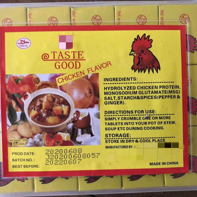 Grau Alimentar Congelamento Condimento Cubo Frango Camarão Vegetais Stock Seco Sopa Miso Cubo