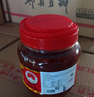 PIXIAN pasta de feijão óleo vermelho chili soja pasta de feijão pasta de cozinha com sabor SPCY