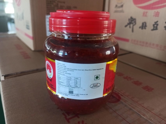 PIXIAN pasta de feijão óleo vermelho chili soja pasta de feijão pasta de cozinha com sabor SPCY