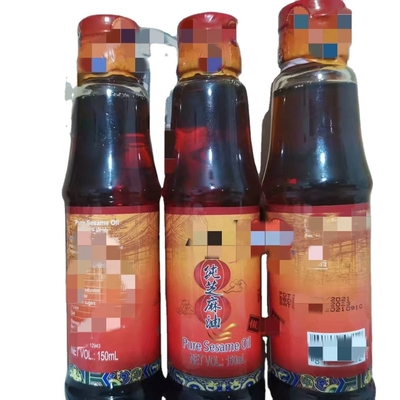Óleo de soja de sementes de gergelim saudável de 18 litros puro e misturado para cozinhar 24*150 ml/ctn